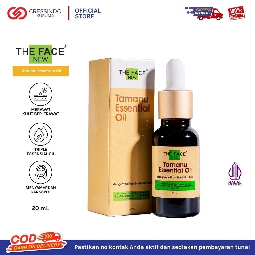 Cressindo Kusuma THE FACE Tamanu Essential Oil
