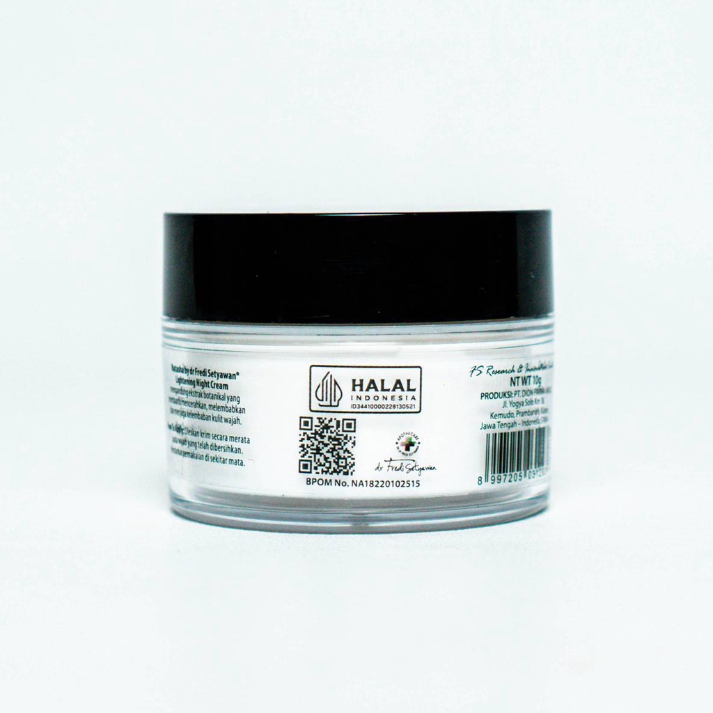 Dion Farma Abadi Natasha Lightening Night Cream