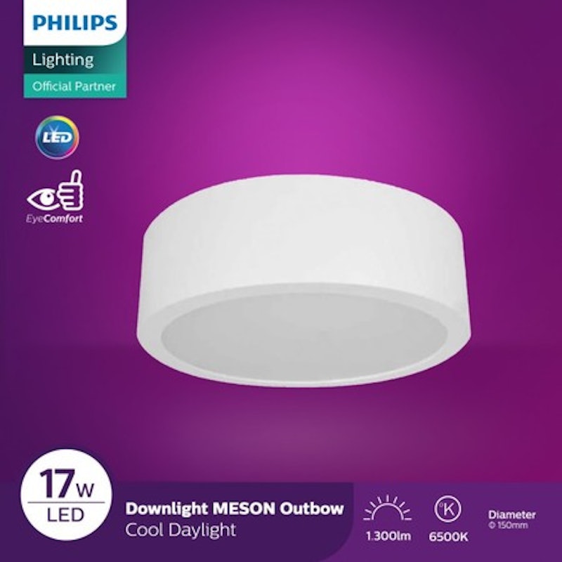 Downlight Meson Outbow 17W White 2