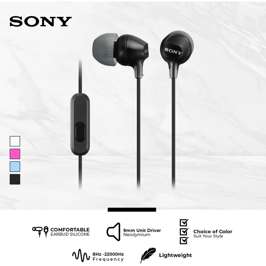 Sony Corporation Sony In-ear Headphones  MDR-EX15AP