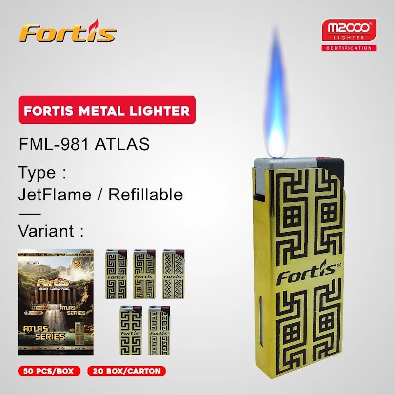 M2000 X Fortis JetFlame Atlas Refillable 2