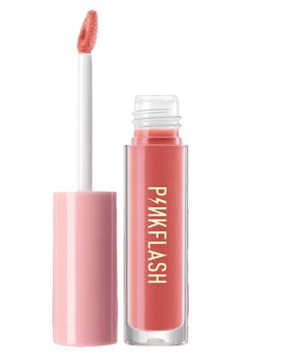 PINKFLASH ｜ Lip Gloss Mosturizing G03 Bright Coral Red