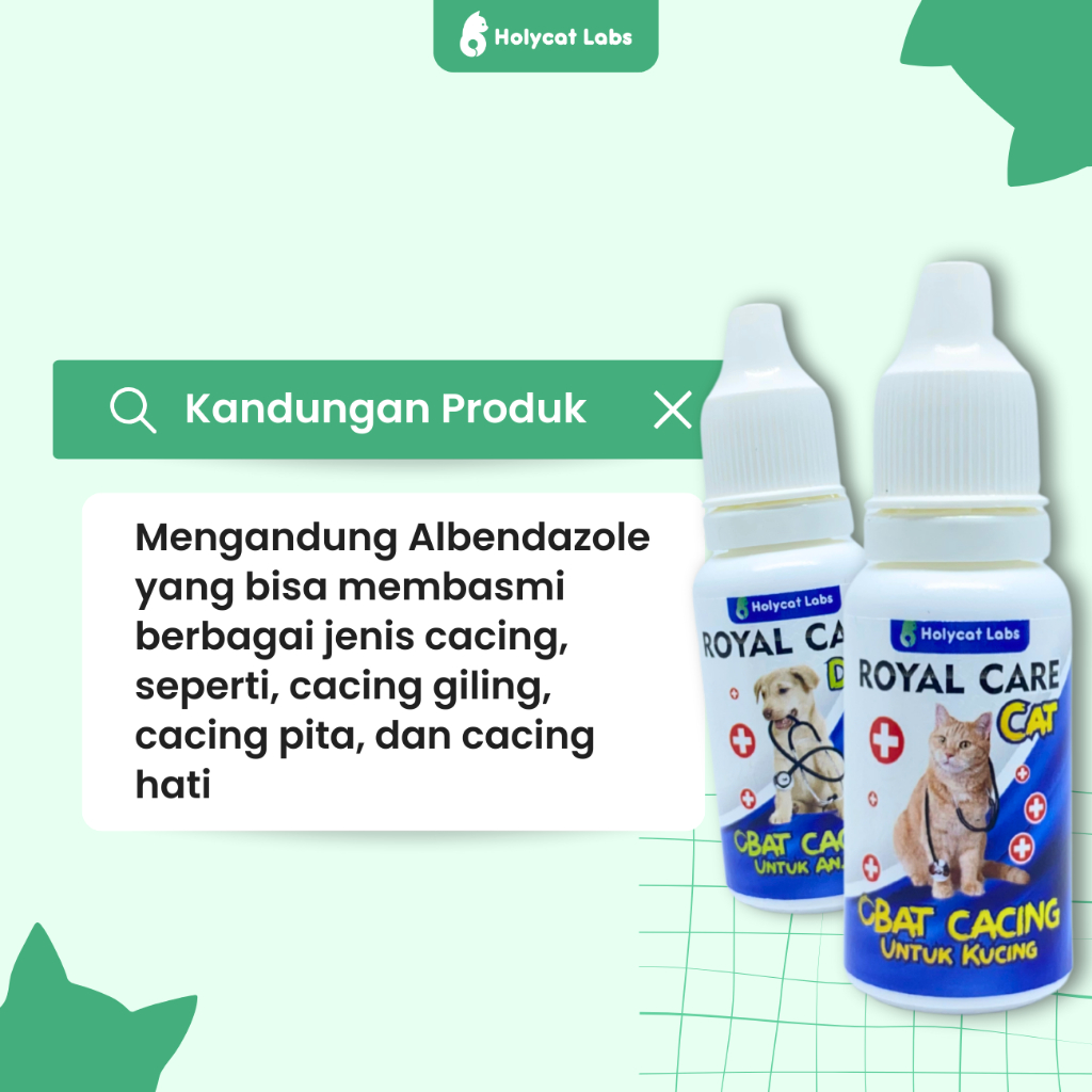 Royal Care Cat Obat Cacing untuk Kucing 3