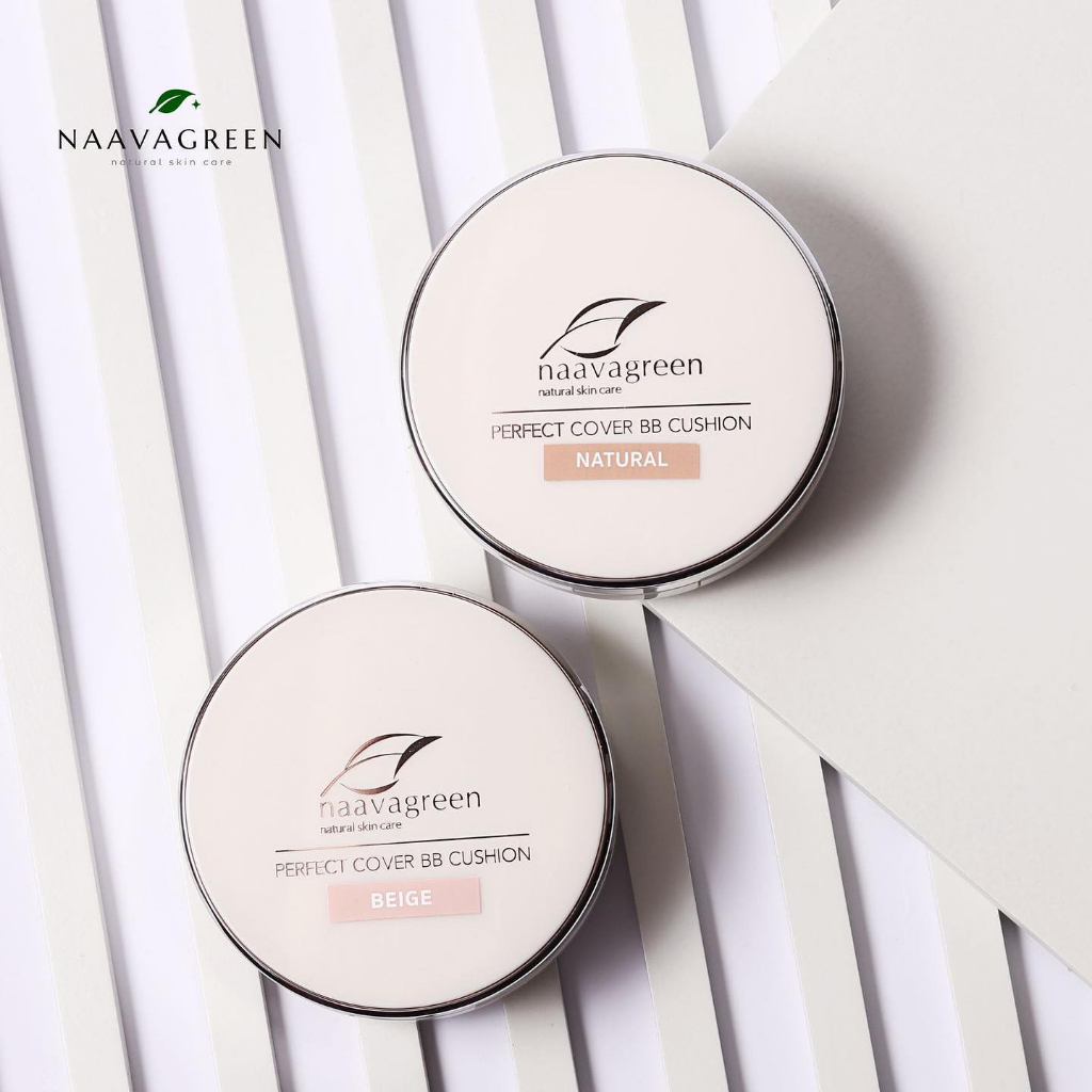 Eunike Nathan Abadi  Naavagreen Perfect Cover BB Cushion