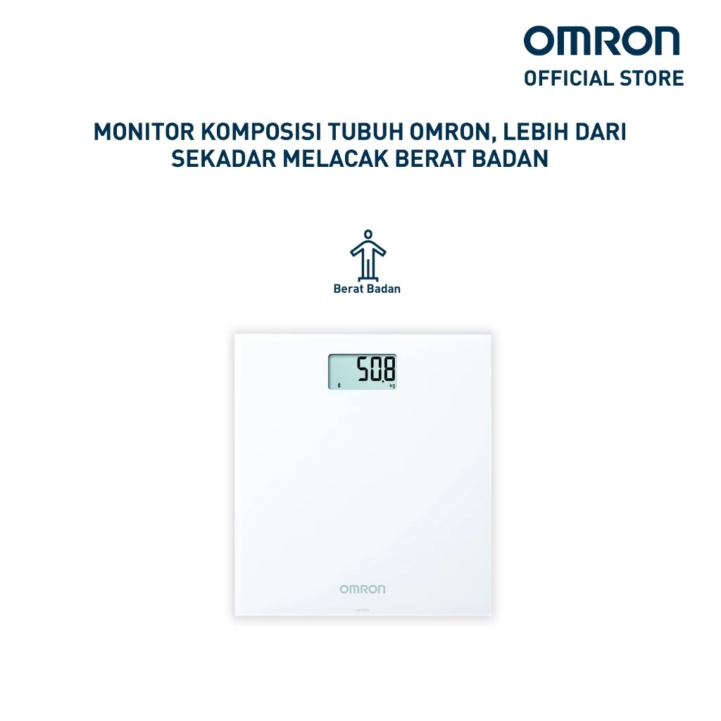 OMRON Healthcare Indonesia OMRON Timbangan Berat Badan Digital Bluetooth HN-300T2