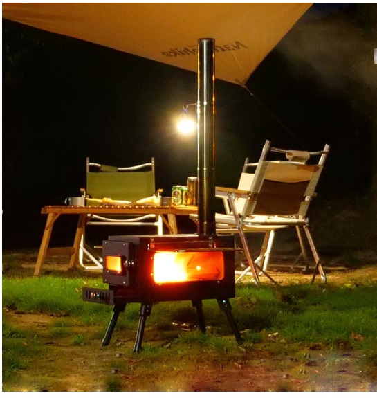 ALLTREK  Camping Heater Portable Folding Burner Outdoor