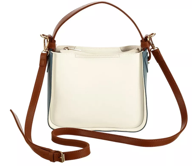 Tas Tangan Wanita Handbag Kontras Warna Morandi 5