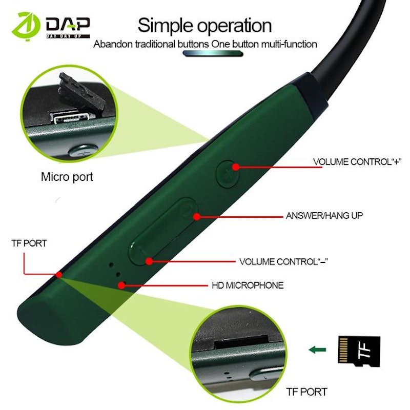 DAP Sport Bluetooth Earphone 2