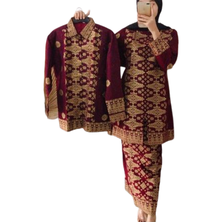 Set Songket Maroon 5