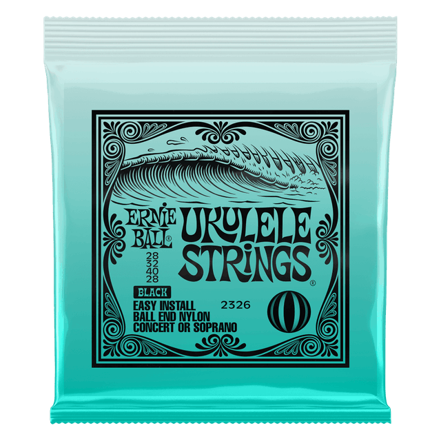 Ukulele Ball End Nylon Strings Black  1