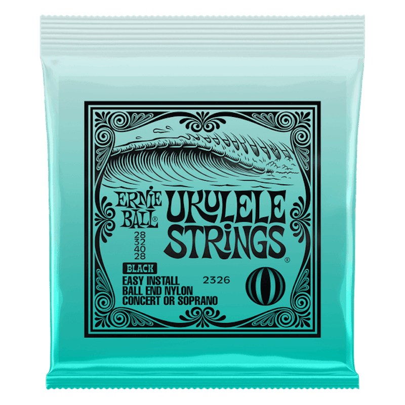 Ukulele Ball End Nylon Strings Black 1