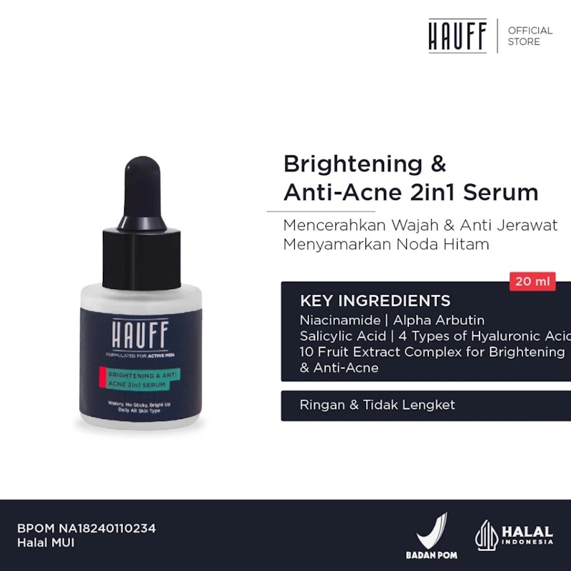 HAUFF Brightening & Anti-Acne 2in1 Serum 4