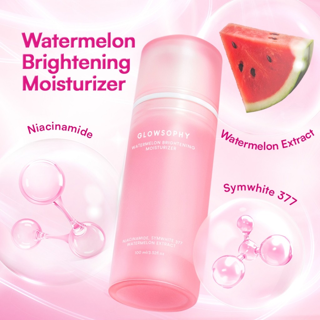 Ayara Beauty Indonesia Glowsophy Watermelon Brightening Moisturizer Gel