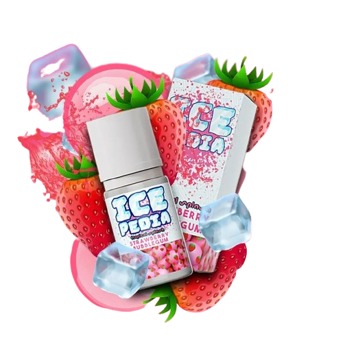 Ice Pedia Tropical Splash Strawberry Bubblegum 