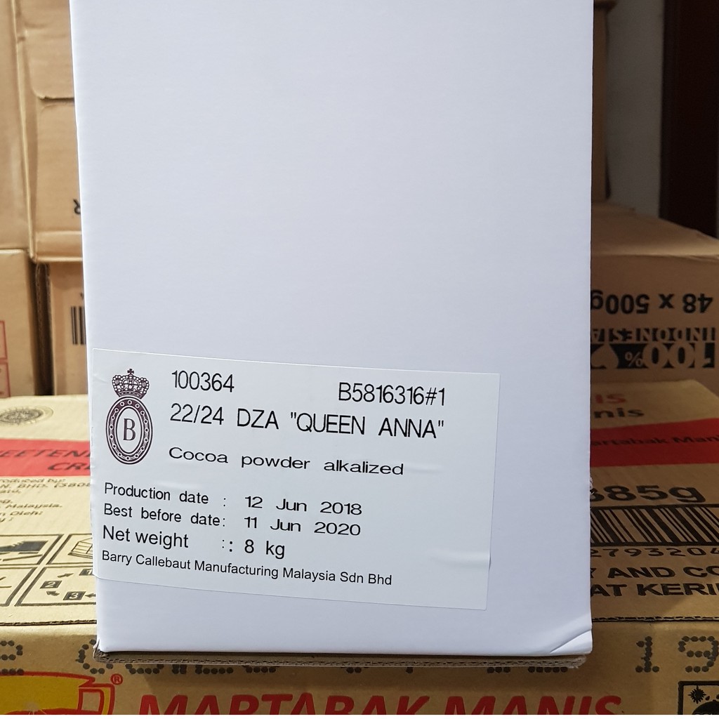 Barry Callebaut  Bensdorp Queen Anna Fat 22/24 1 kg