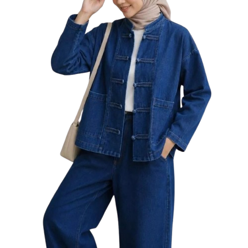 10 Rekomendasi Jaket Jeans Oversize Terbaik (Terbaru Tahun 2026) 4