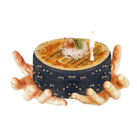 TerSushi Bento Package Birthday Sushi Cake  1