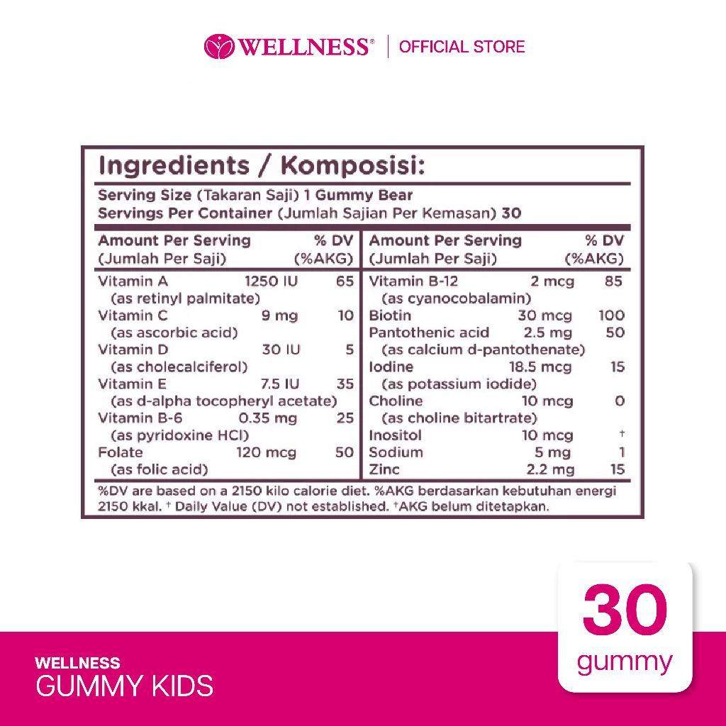 Natural Nutrindo Wellness Gummy Kids