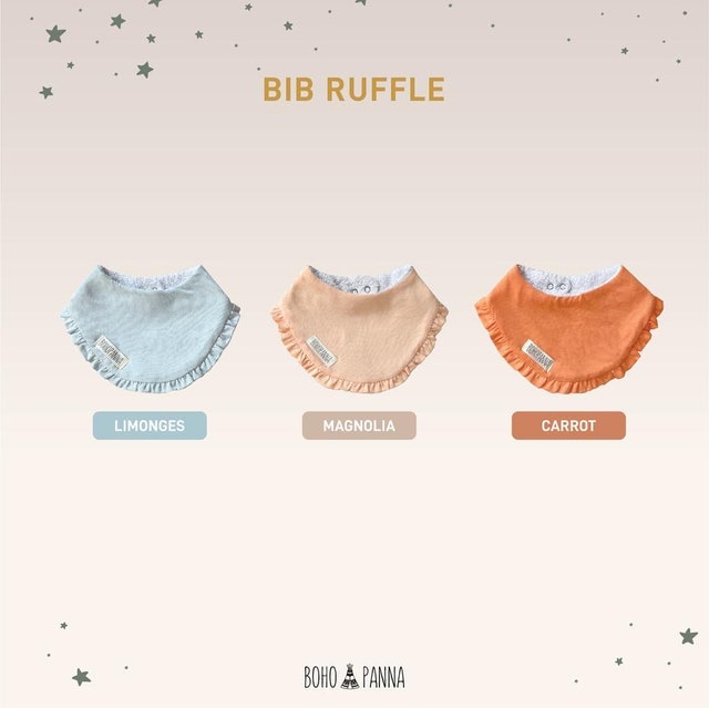 Bohopanna Bib Ruffle