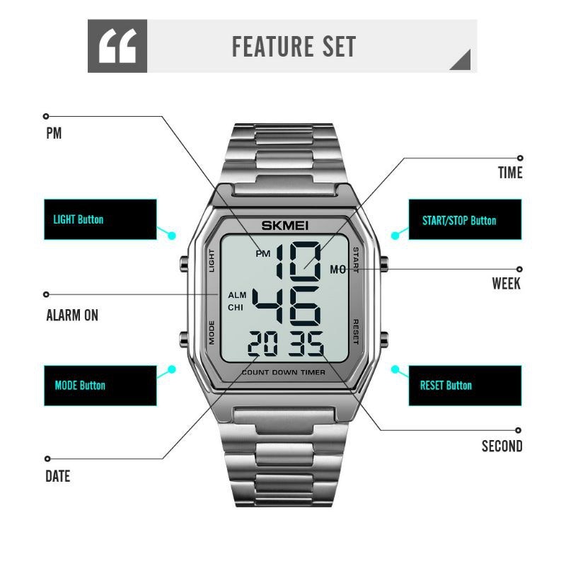 SKMEI Jam Tangan Digital 4