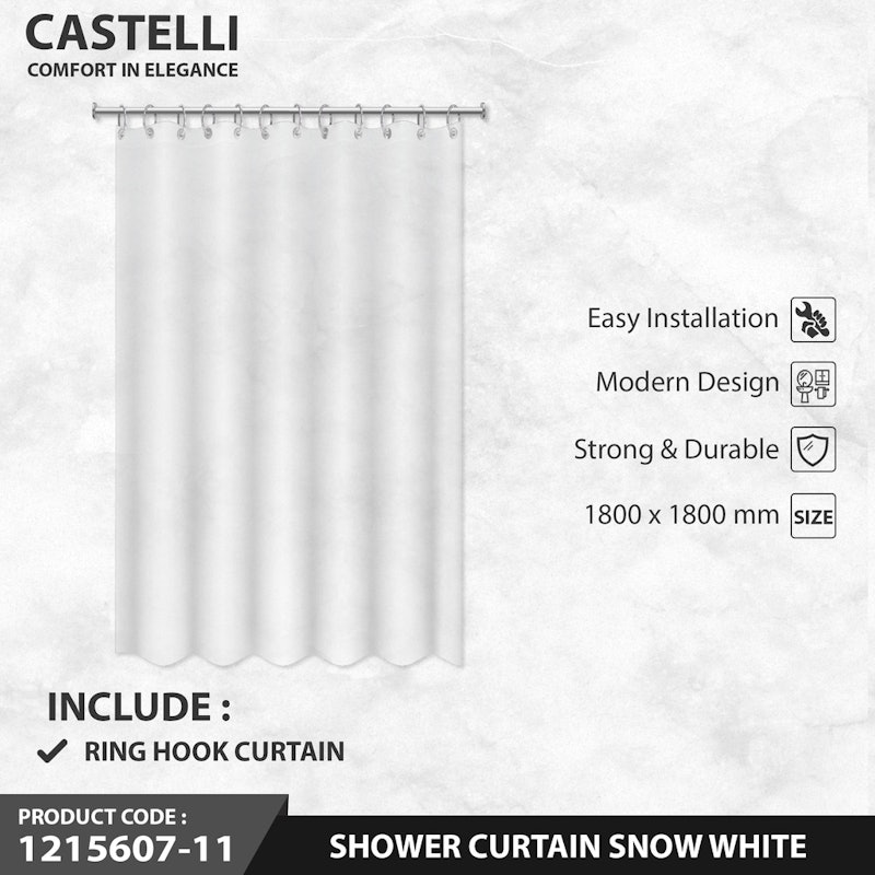 Shower Curtain Snow White 2
