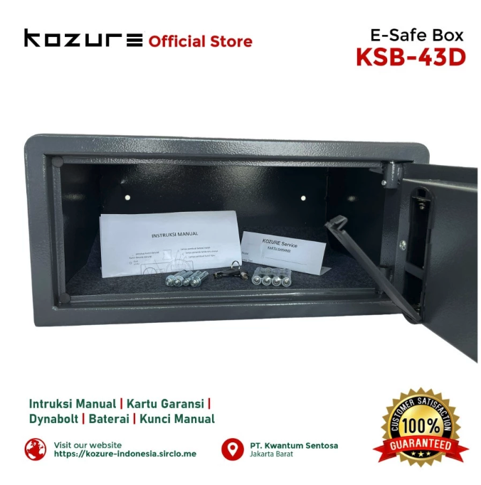 Kwantum Sentosa KOZURE Electronic Cash Box  KSB-43D