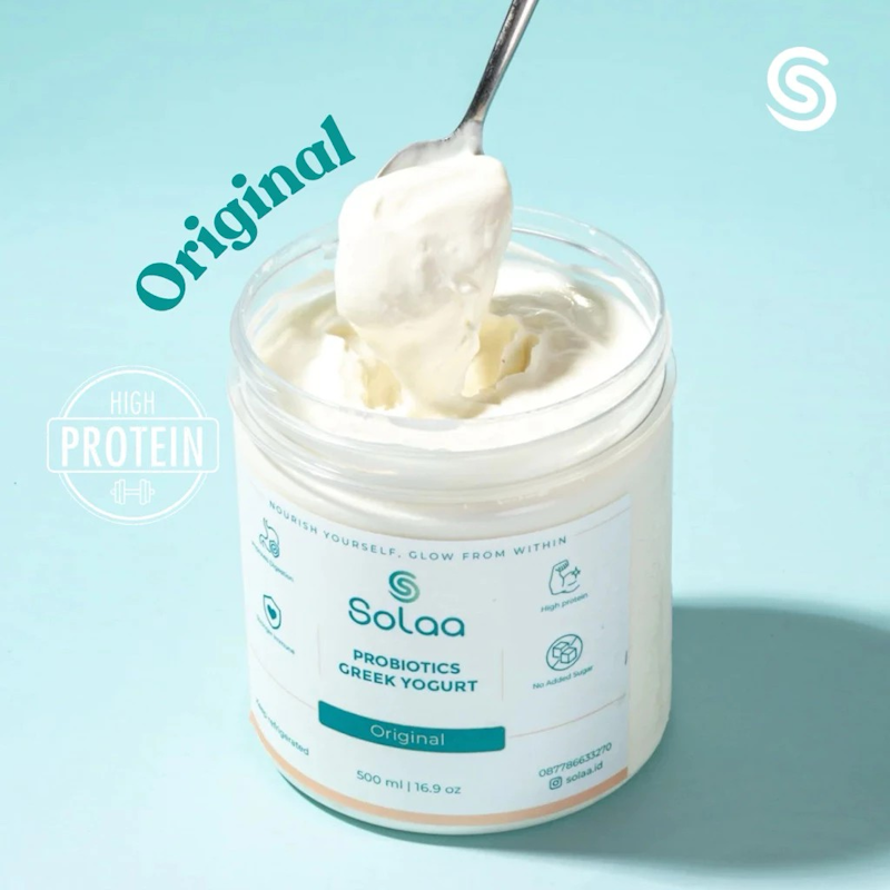 Solaa Probiotics Greek Yogurt Original 2
