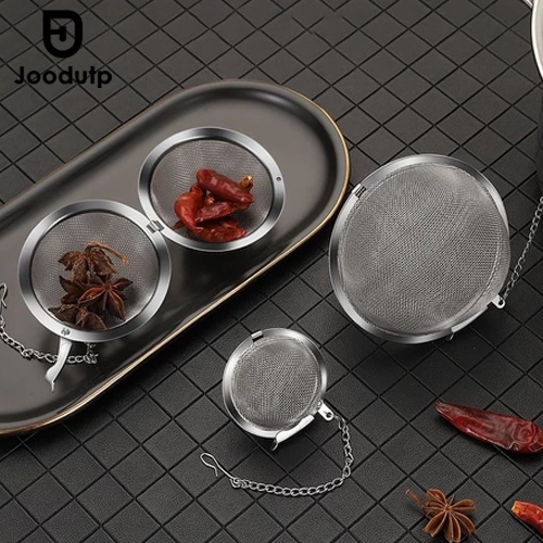 JOODUTP Saringan Teh Bulat Bola Stainless 9 cm