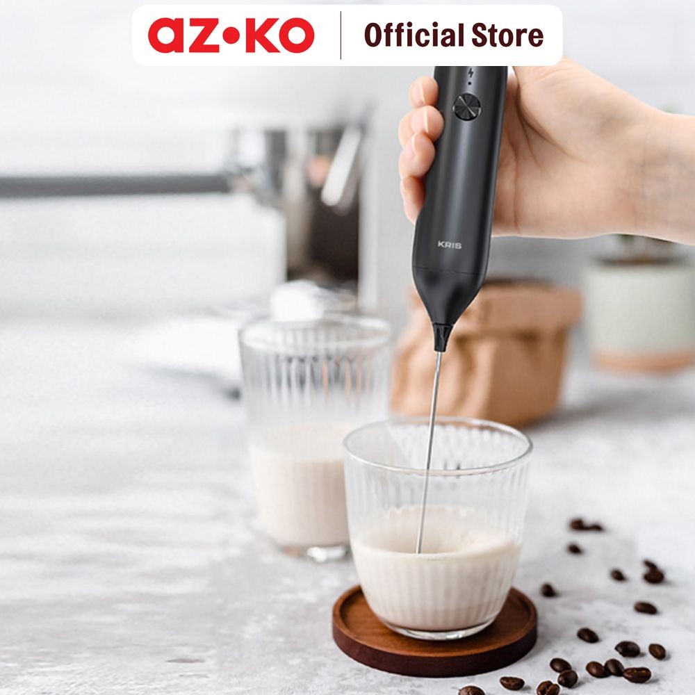 Aspirasi Hidup Indonesia AZKO Kris Milk Frother Handheld 500 Mah