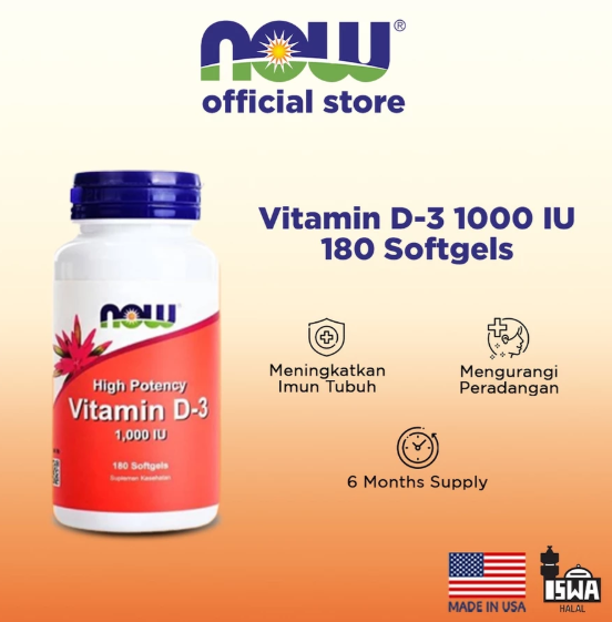 NOW Health NOW D-3 1000 IU