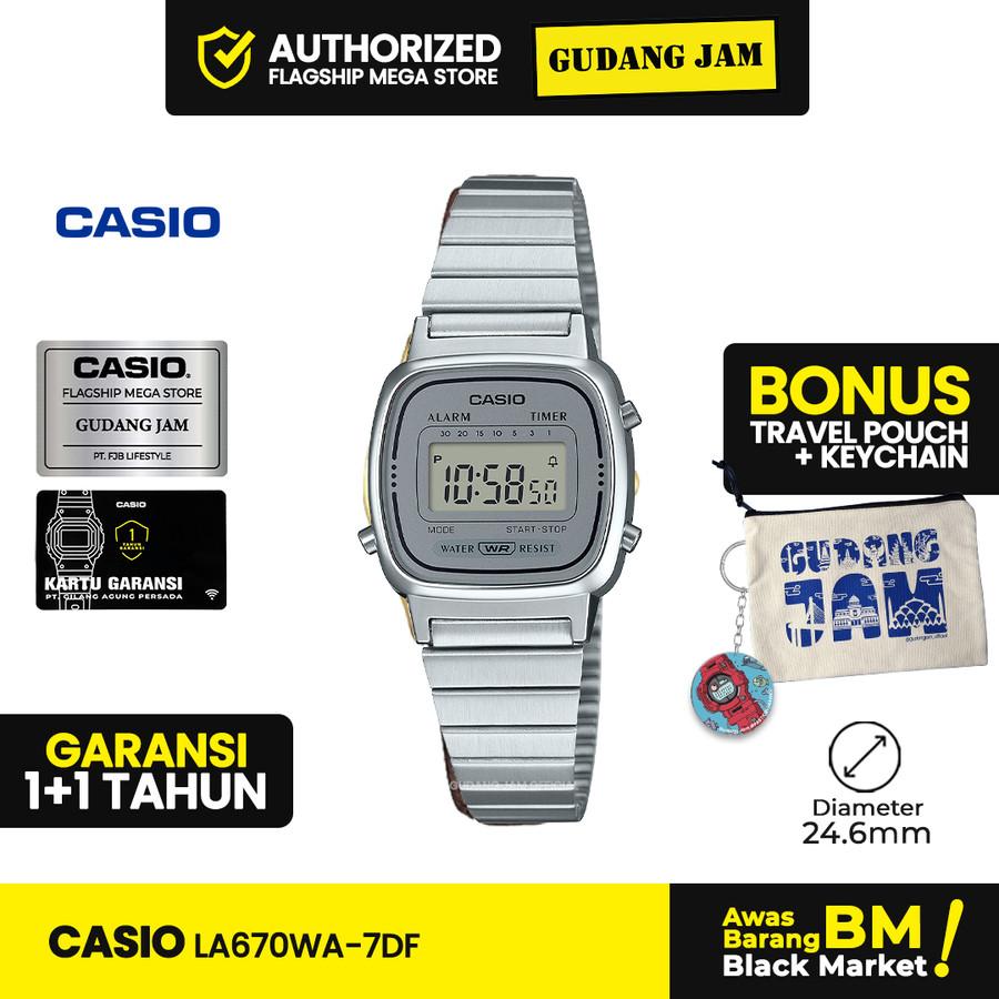 Casio Computer Casio Jam Tangan Wanita LA670WA-7D