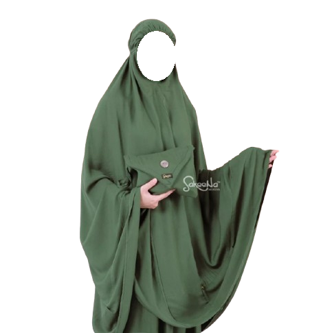 SAKEENA Mukena Bali Dewasa Katun Rayon Premium Jumbo