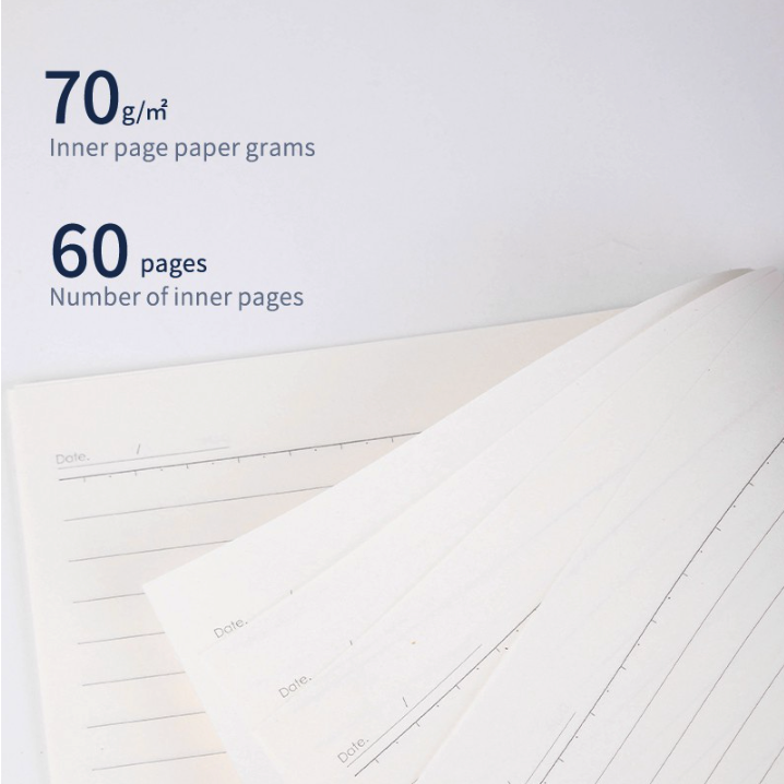 Deli Spiral Notebook Cover PP Transparant Waterproof LPA560 LPB560