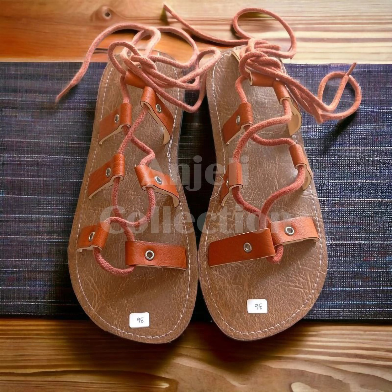  Anjeli Collection Sendal Tali Gladiator