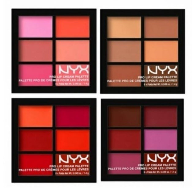 NYX Pro Lip Cream Palette
