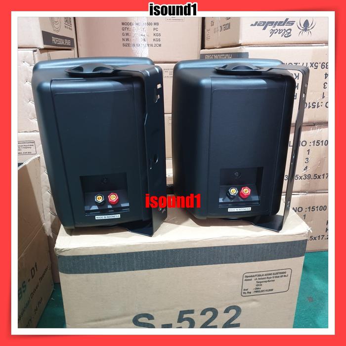  BlackSpider Speaker Pasif S-522