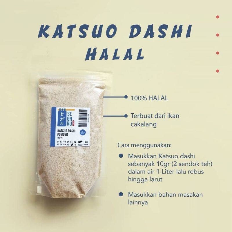 Segaru Food Katsuo Dashi Halal