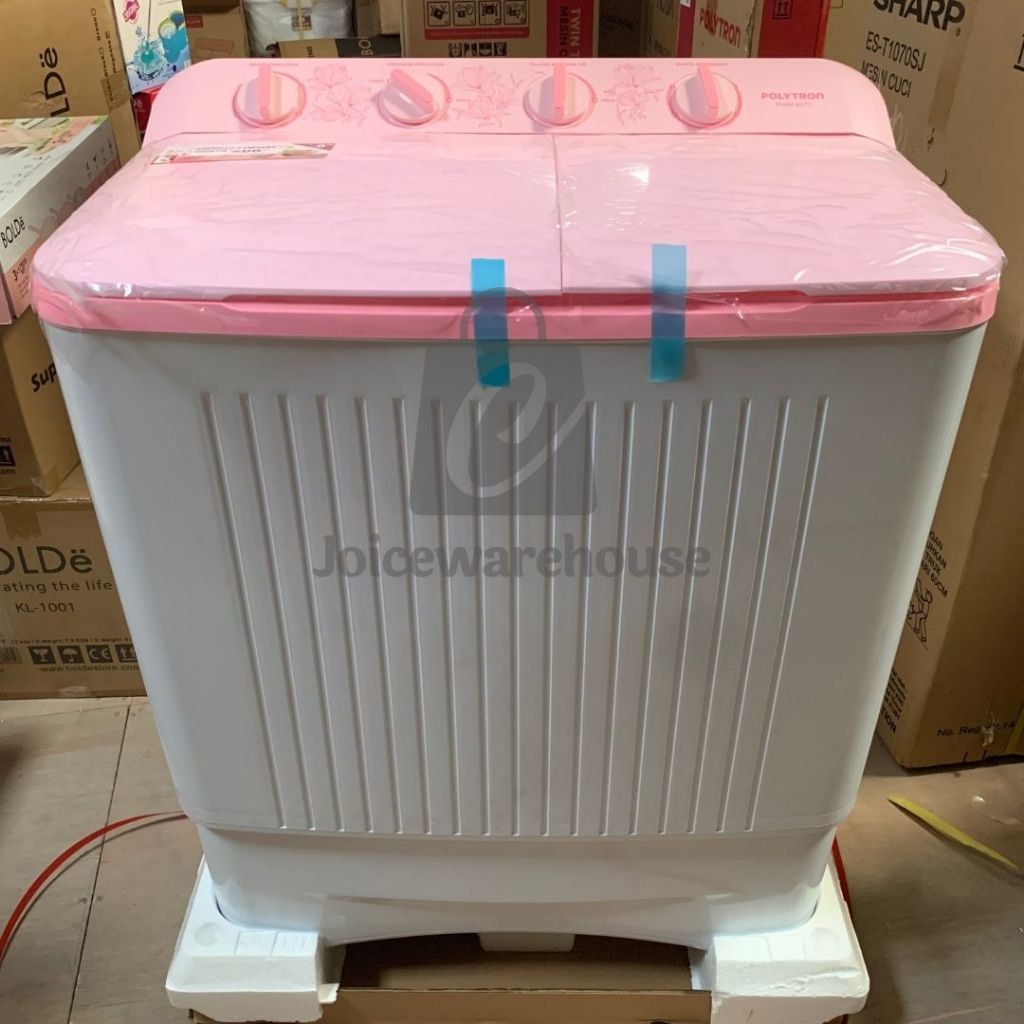 Hartono Istana Teknologi Polytron Mesin Cuci 2 Tabung Giant Series 7 kg PWM 7073P