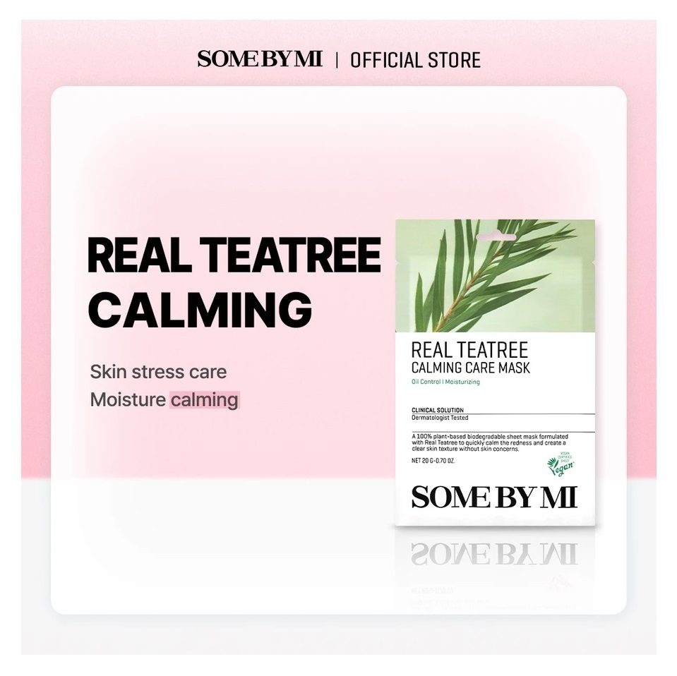 Perennbell SOME BY MI Real Teatree Calming Care Mask