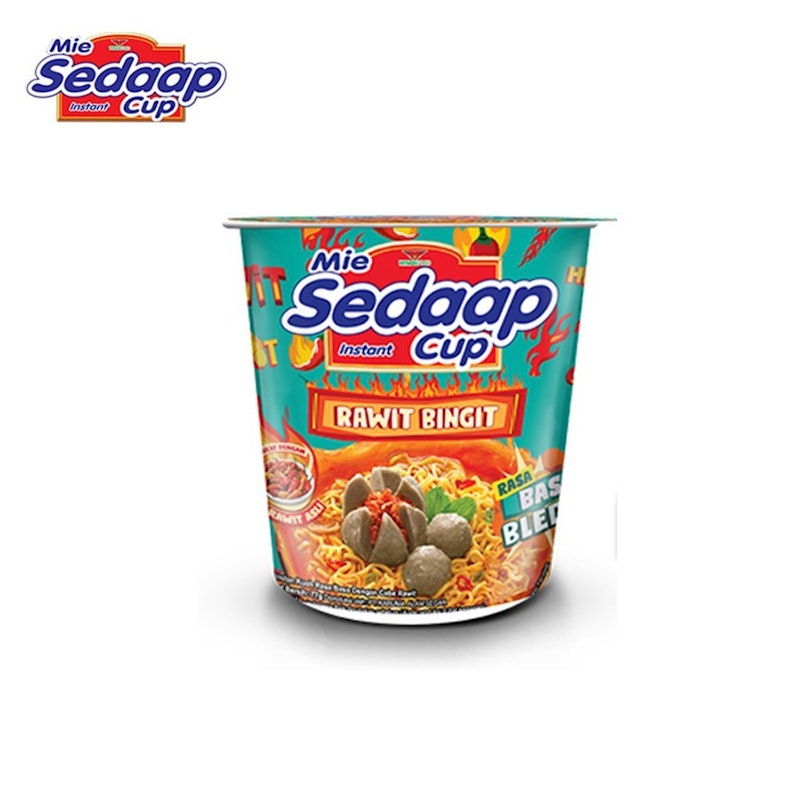 Mie Sedaap Instan Cup Baso Bleduk