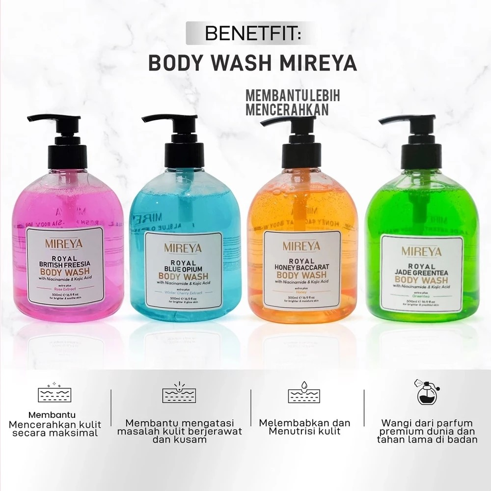 Indokarisma Parvaiz Makmur Mireya Royal Blue Opium Body Wash