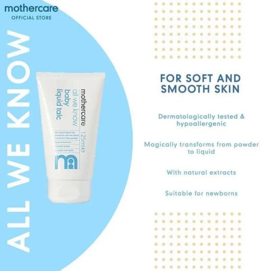 Mothercare Indonesia Mothercare All We Know Baby Liquid Talc