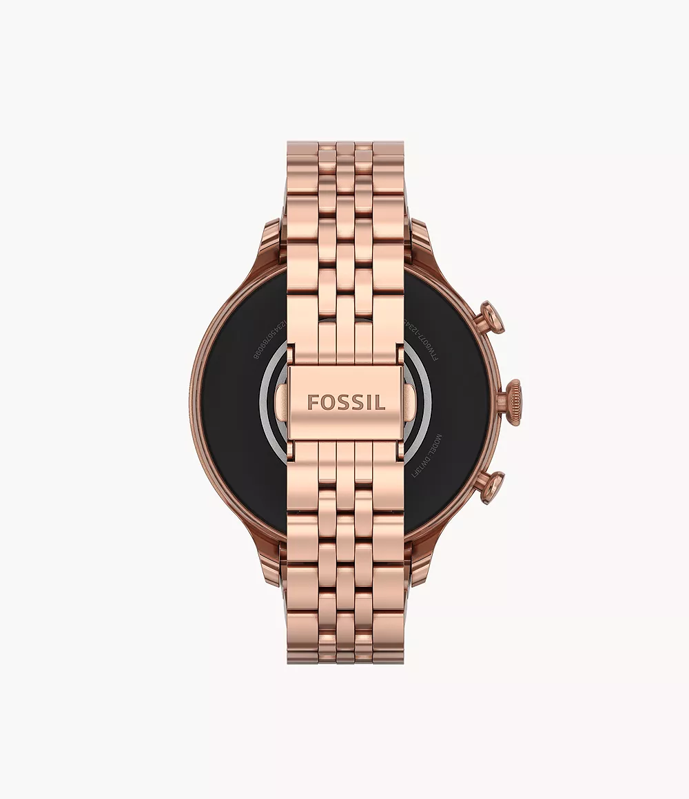 Gen 6 Smartwatch Rose Gold-Tone Stainless Steel 3