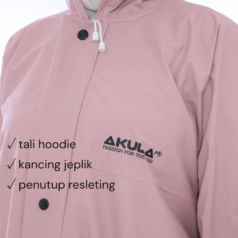 Akula Jas Hujan Gamis Syar'i Muslimah 3