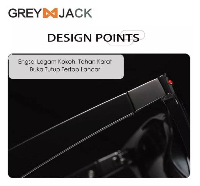  Grey Jack TR90 Night Vision Photocromic 569