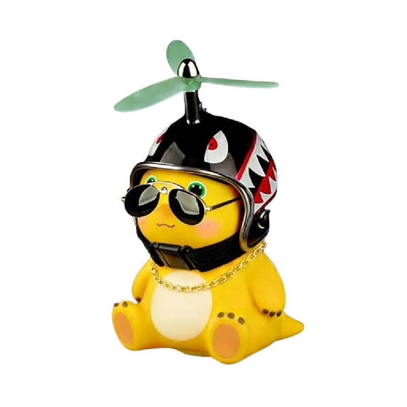 TOYBEBE Nailong Helm Mini Motor Aksesoris 3D Lampu LED 1