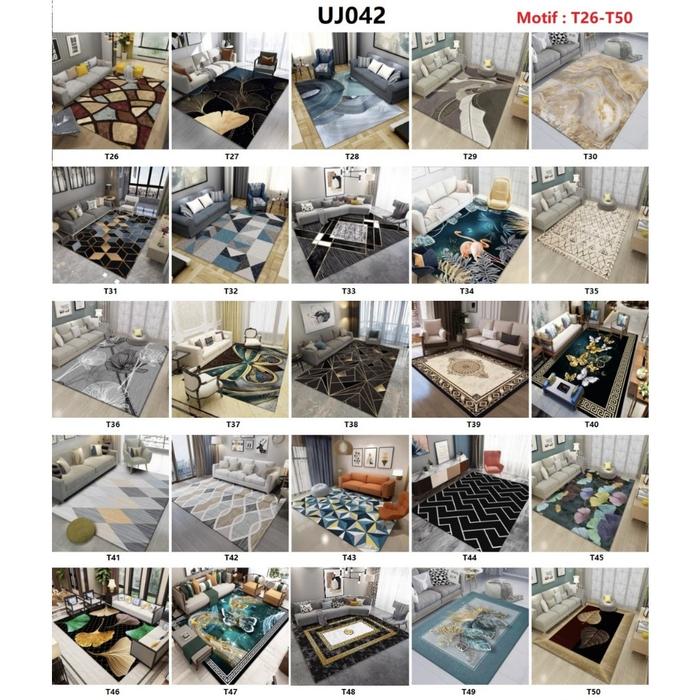  Karpet Lantai Eropa Style UJ042