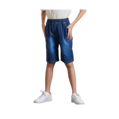 LuckyOne Soft Jeans 3/4 Anak Laki-Laki