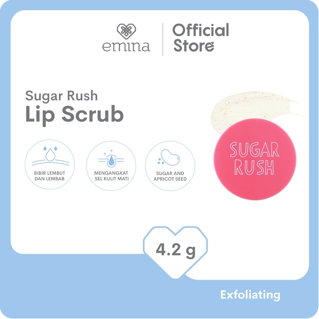 Paragon Technology and Innovation Emina Sugar Rush Lip Scrub