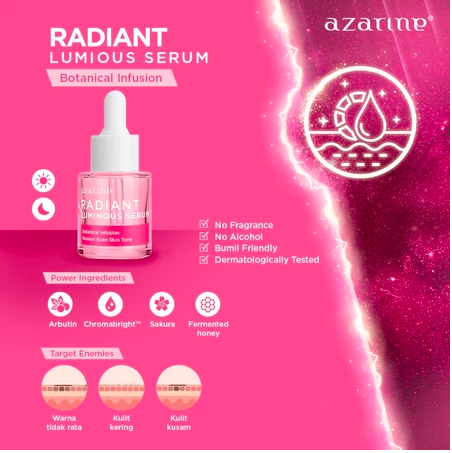 Wahana Kosmetika Indonesia Azarine® Radiant Luminous Serum